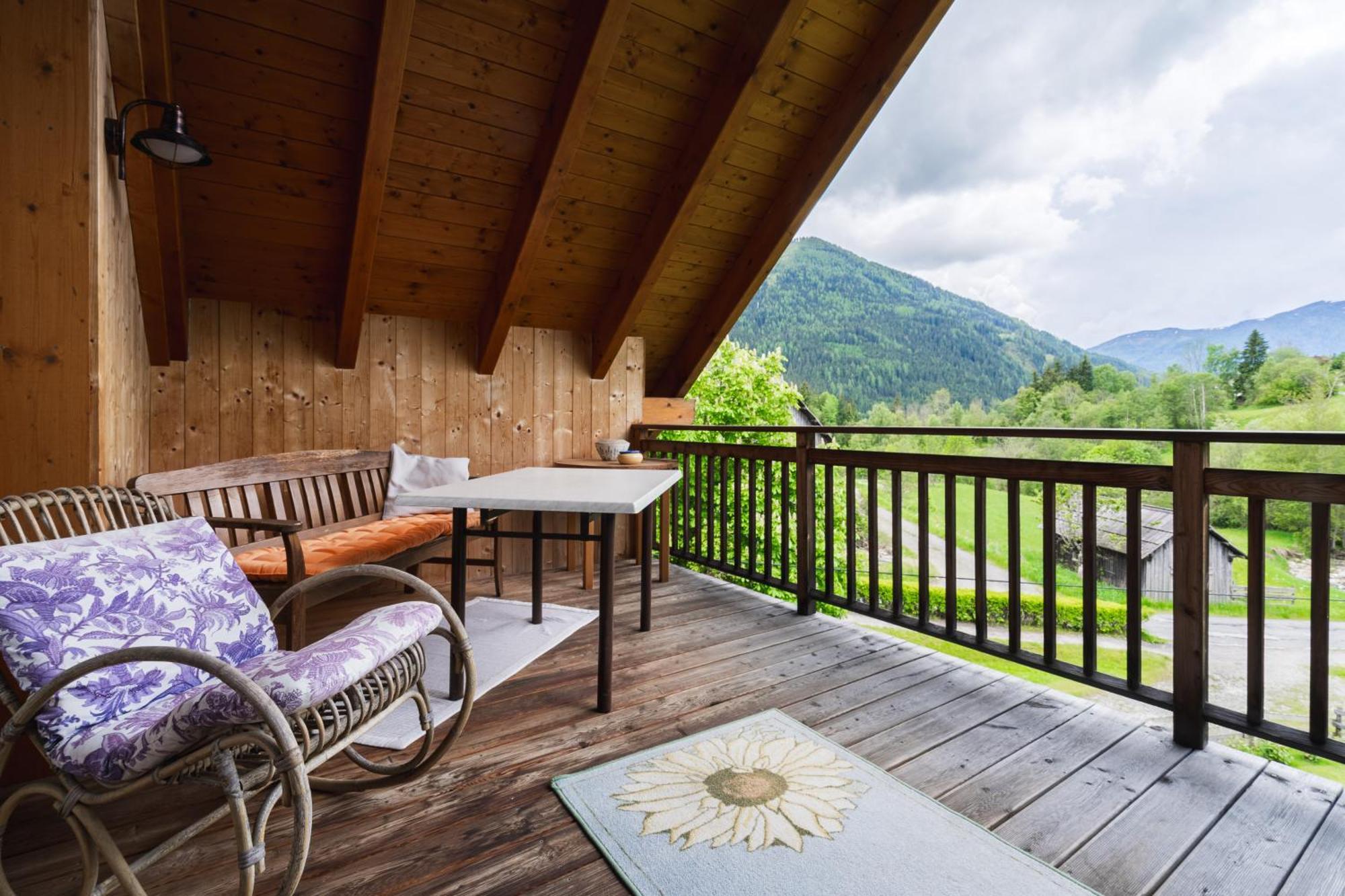 Schoenes Apartment Praegant Bad Kleinkirchheim Exterior foto